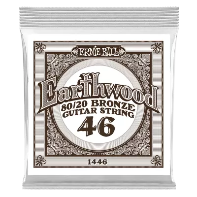 Corde de guitare acoustique Ernie Ball Earthwood 80/20 Bronze - .046 (à l'unité)