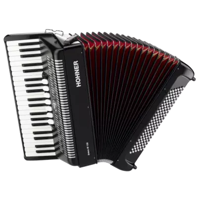 Hohner - Bravo III 120 Piano Accordion - Black