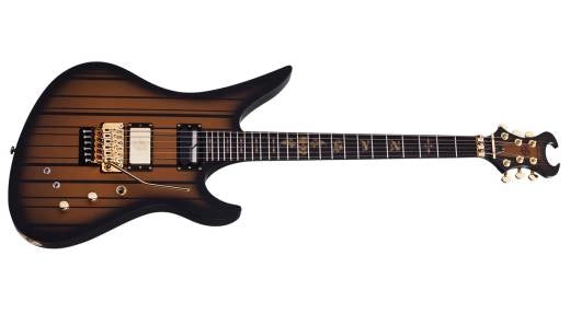 Schecter - Synyster Gates Custom-S Electric Guitar - Satin Gold Burst