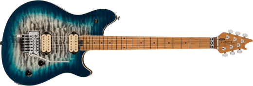 EVH - Wolfgang Special QM, touche en érable cuit - Indigo Burst