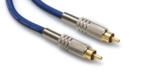 Hosa - Câble coaxial S/PDIF, RCA vers même câble, 4 m