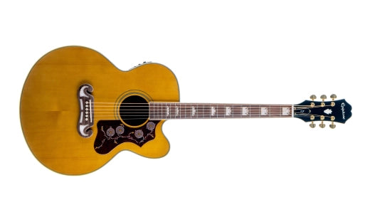 Epiphone - J-200 EC Studio Acoustic/Electric - Vintage Natural