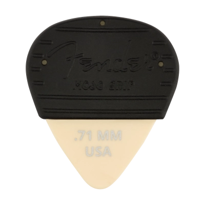 Fender - Mojo Grip Dura-Tone Delrin Picks, 3-Pack - .71