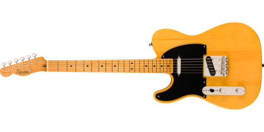 Squier - Telecaster Classic Vibe 50s avec manche et touche en érable - Gaucher - Butterscotch Blonde
