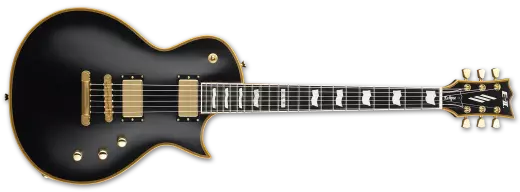 ESP Guitars - Guitare électrique E-II Eclipse DB avec étui rigide - Noir vintage