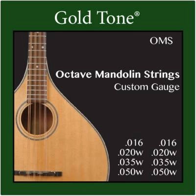 Jeu de cordes pour mandoline Gold Tone - Octave