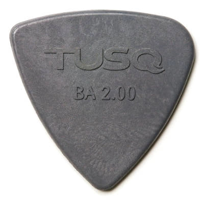 Graph Tech - Médiators TUSQ Bi-Angle (lot de 4) - Sonorité profonde, 2,0 mm
