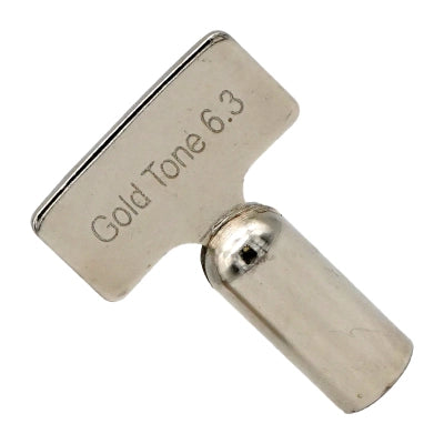 Clé à tension de tête couleur or 6,3 mm