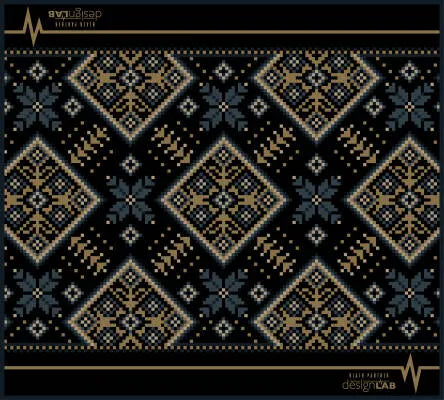 Mapex - Professional Drum Rug - Graphite Pixel