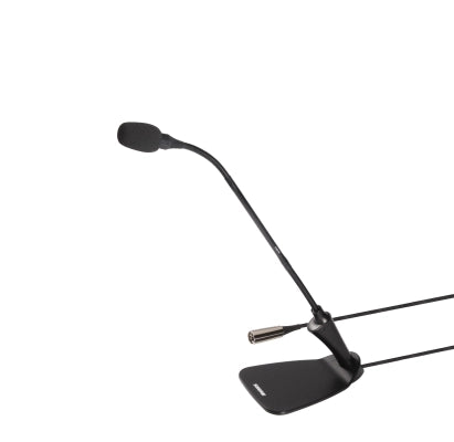 Shure - CVG12DS Centraverse Gooseneck Cardioid Condenser Microphone with Integrated Desktop Base and Base Switch