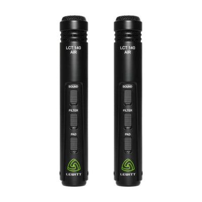 Lewitt - LCT 140 AIR Stereo Pair Instrument Condenser Microphone