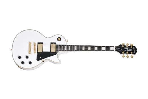 Epiphone - Les Paul Custom Electric Guitar with Gigbag - White