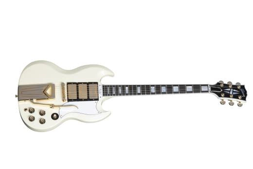 Gibson Custom Shop - 60e anniversaire 1961 SG Les Paul Custom VOS - Blanc Polaris