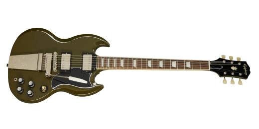 Epiphone - 1961 SG Standard avec Maestro - Olive Drab