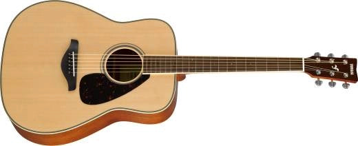 Yamaha - Guitare acoustique Dreadnought FG820 en épicéa/acajou