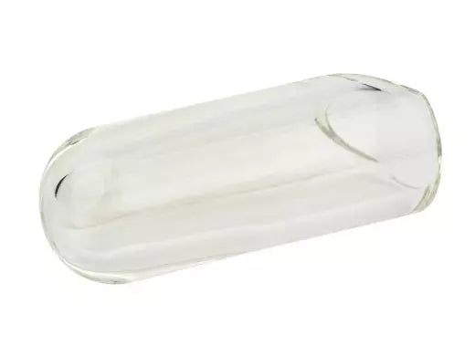 The Rock Slide - Moulded Balltip Clear Glass Slide - Medium