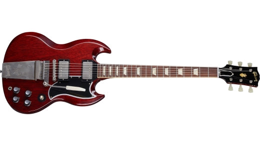 Gibson Custom Shop - Murphy Lab Ultra Lite Aged 64 SG Standard avec Maestro - Cerise