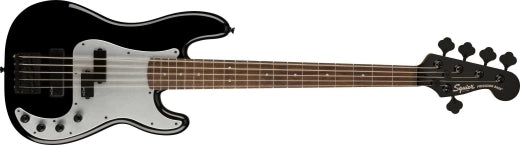 Squier - Basse de précision active contemporaine PH V, touche en laurier - Noir