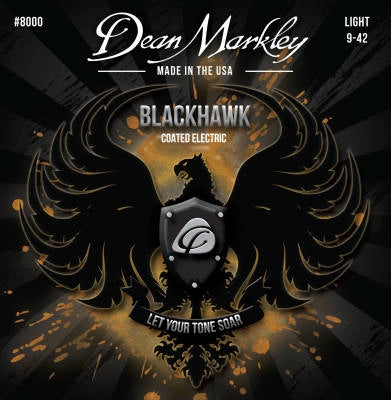 Dean Markley - Guirlandes électriques enduites Blackhawk Light 9-42