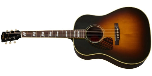 Gibson - Guitare acoustique Banner Southern Jumbo 1942 avec étui rigide - Vintage Sunburst (gaucher)