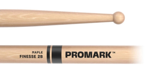 Promark - Baguettes de batterie Finesse en érable laqué - 2B
