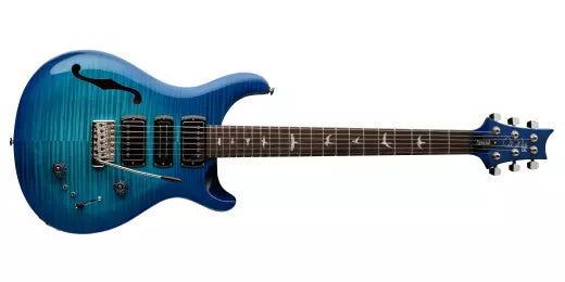 PRS Guitars - Guitare électrique semi-creuse SE Special avec housse - Lake Blue