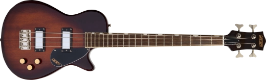 Guitares Gretsch - Basse Streamliner Jet Club Single Cut, touche en laurier - Havana Burst
