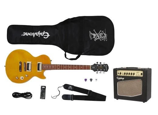 Epiphone - Slash Appetite Les Paul Special II Performance Pack avec ampli - Appetite Amber