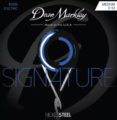 Dean Markley - Cordes pour guitare électrique en acier nickelé 11-52 Medium
