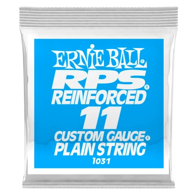 Corde simple renforcée RPS pour guitare électrique Ernie Ball - .011
