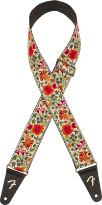 Sangle Fender - Jacquard mosaïque - Crème