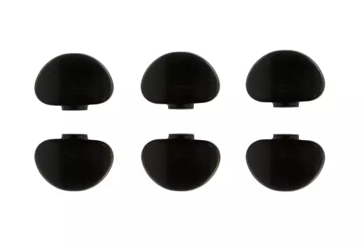 All Parts - Large Button Set for Grover Tuners - Ebony