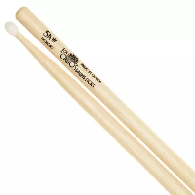 Los Cabos Drumsticks - Nylon-Tipped Hickory 5A Drumstick Made in Canada
