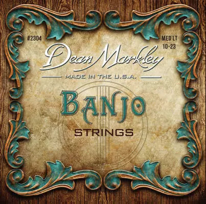 Dean Markley - Jeu de cordes pour banjo Medium Light