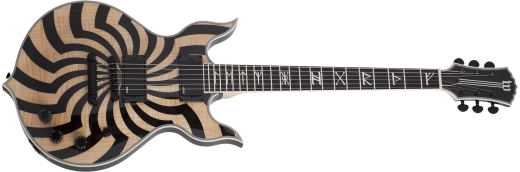 Schecter - Guitare électrique Wylde Heathen Grail - Buzzsaw Rawtop