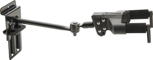Support de guitare Hercules Stands - GSP50SB Plus avec système de fixation automatique, montage sur panneau à lattes - Bras long