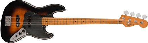 Squier - 40th Anniversary Jazz Bass, Vintage Edition, Maple Fingerboard - Satin Wide 2-colour Sunburst