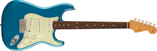 Fender - Stratocaster Vintera II 60s, touche en palissandre - Bleu Lake Placid avec housse