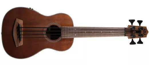 Kala - Basse U-Bass fretless en acajou massif avec housse de transport