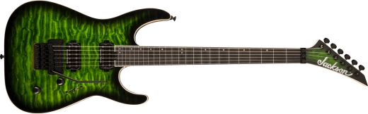 Jackson Guitars - Série Pro Plus Dinky DKAQ, touche en ébène - Vert émeraude