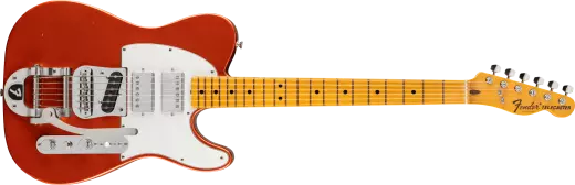 Fender - Collection Stories Mike Campbell Red Dog Telecaster, touche en érable - Red Dog Red