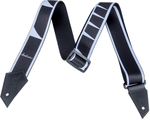 Jackson Guitars - Sangle Jackson avec motif incrusté en forme d'aileron de requin