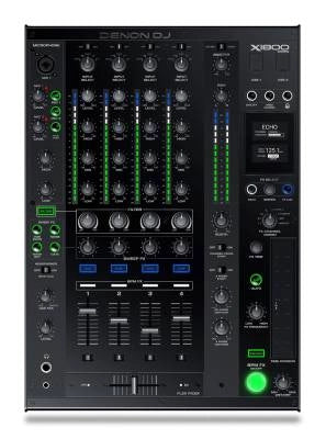 Denon - X1800 Prime Mixeur DJ professionnel 4 canaux