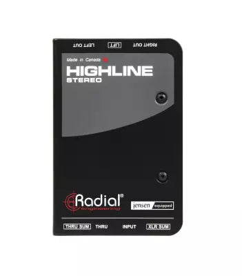 Radial - Isolateur de ligne stéréo passif Highline