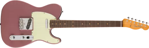 Fender - Vintera II Road Worn 60s Telecaster, touche en palissandre - Burgundy Mist Metallic
