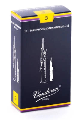 Vandoren - Anches traditionnelles pour saxophone sopranino (10/boîte) - 3
