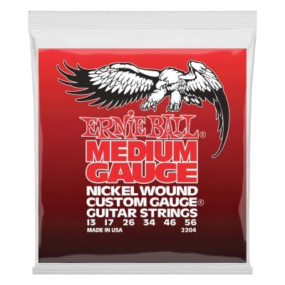 Cordes de guitare électrique filées en nickel Ernie Ball - Medium .013-.056