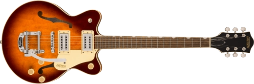 Guitares Gretsch - Guitare G2655T Streamliner Center Block Jr. Double Cut avec Bigsby, touche en laurier - Forge Glow