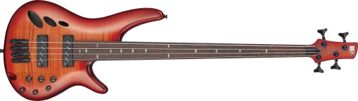 Basse électrique fretless Ibanez SR Bass Workshop - Brown Topaz Burst Low Gloss