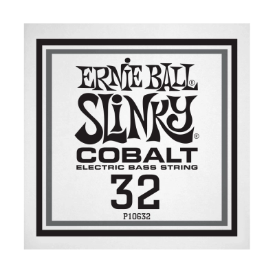 Corde simple pour basse électrique Ernie Ball .032 Cobalt Wound